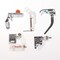 Professional Domestic Sewing Machine Sewing Foot Presser Foot Presser Feet Set for Singer, Brother, Janome, Babylock, Elna,Toyota,New Home,Simplicity and Low Shank Sewing Machines